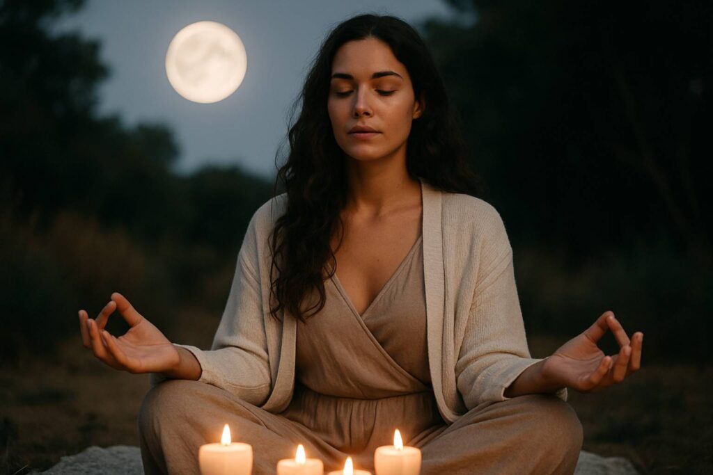 Les secrets des rituels de pleine lune pour harmoniser votre énergie