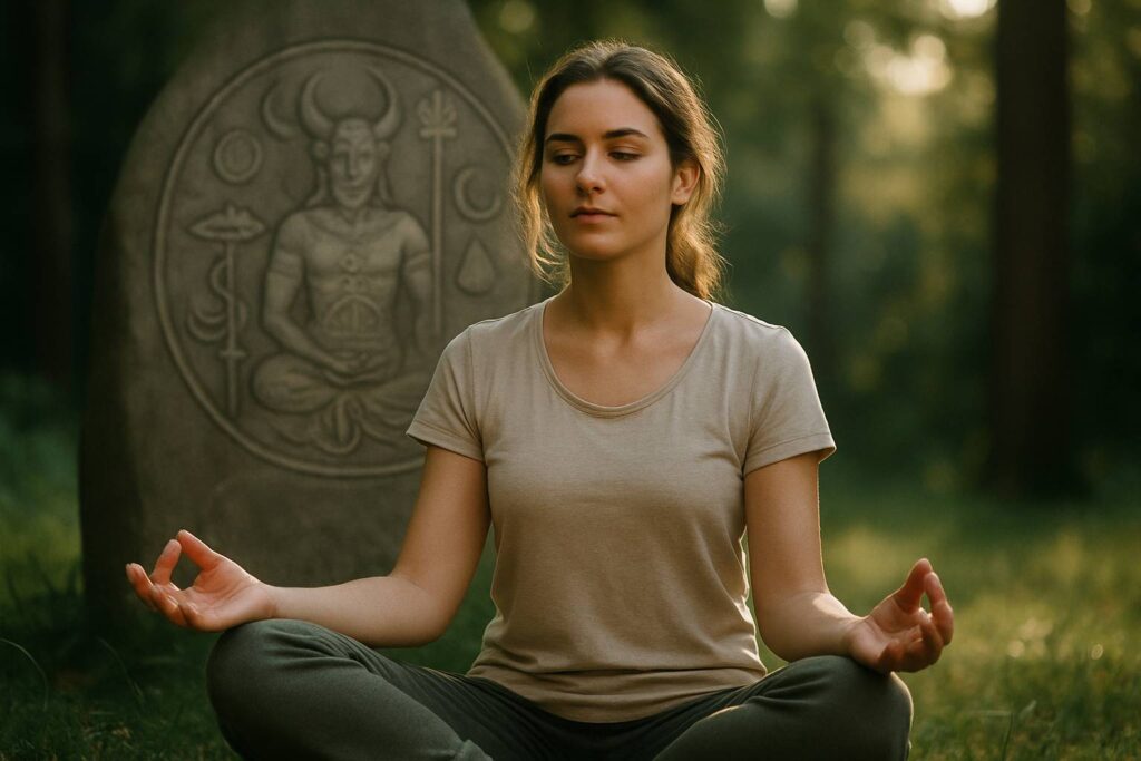 Méditation et symboles mythologiques : un voyage intérieur pour éclairer votre chemin