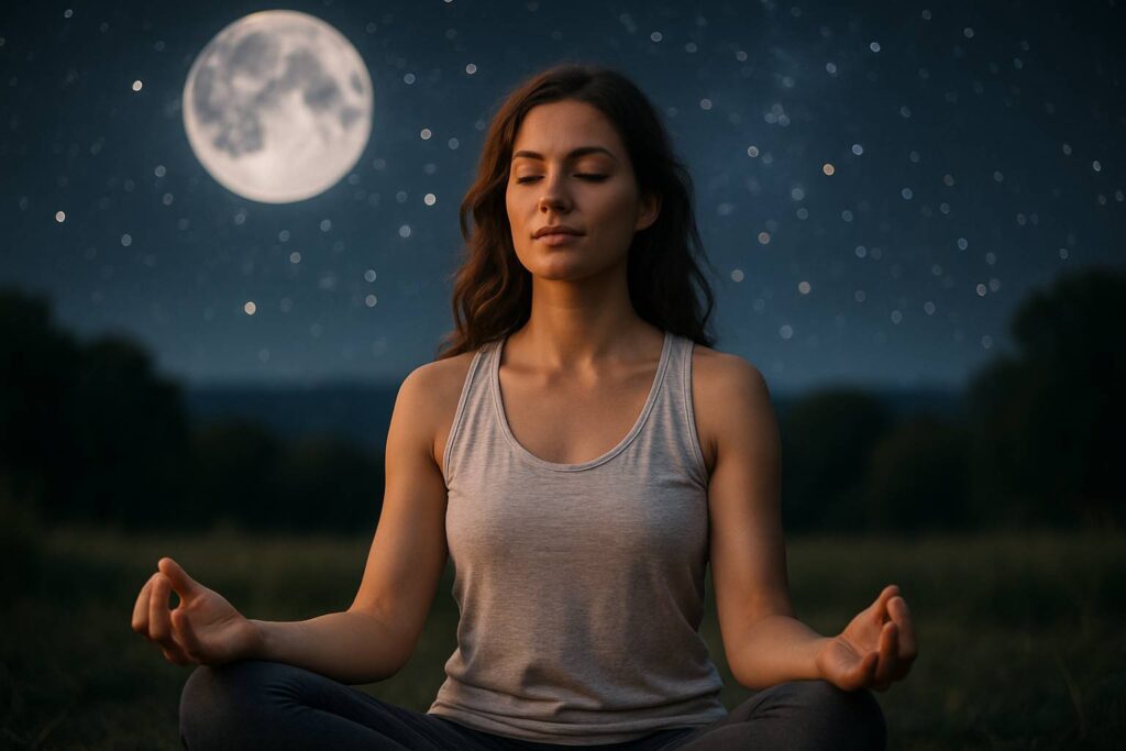 Méditation cosmique : un voyage intérieur guidé par l’énergie des astres