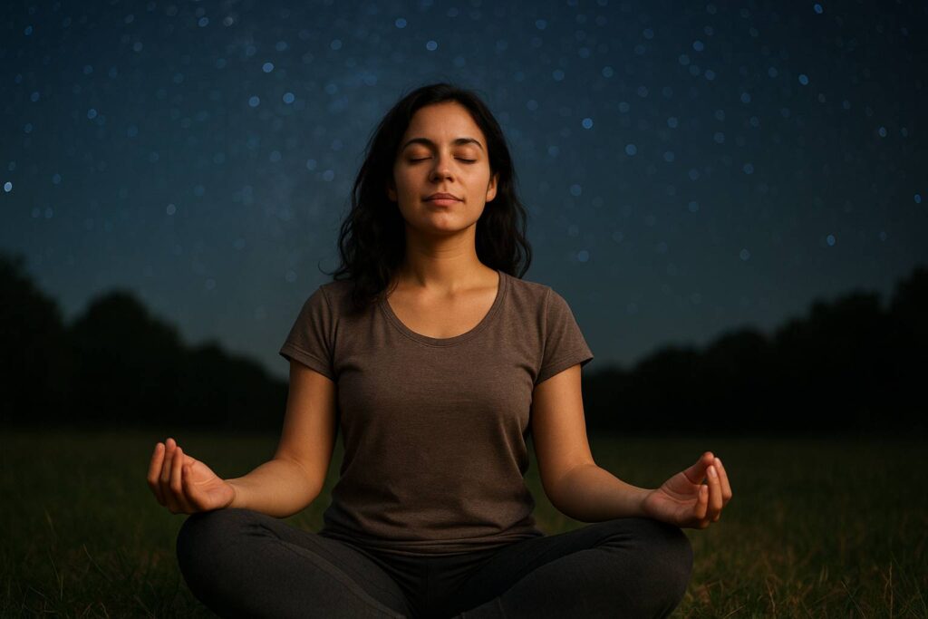 Méditation guidée pour harmoniser corps et esprit sous les étoiles